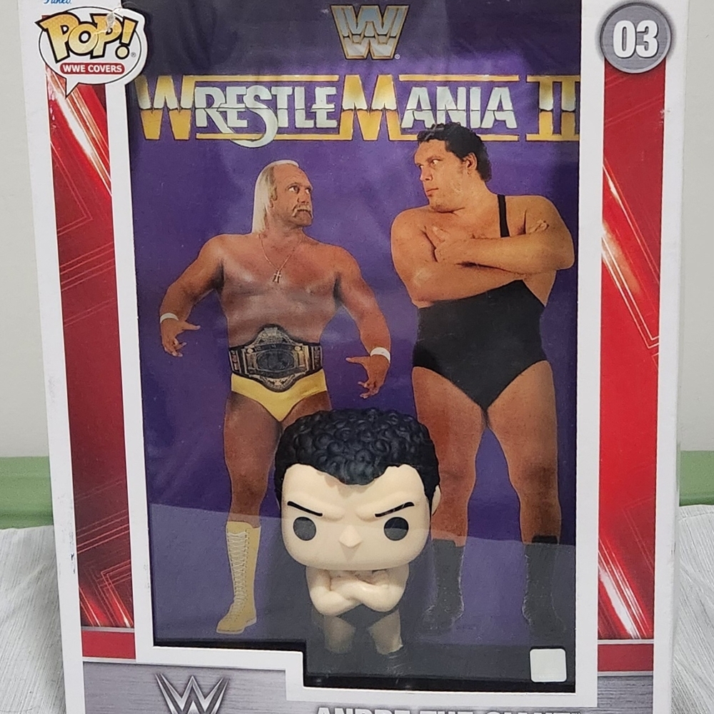Funko Pop! WrestleMania III Figure with Black and White